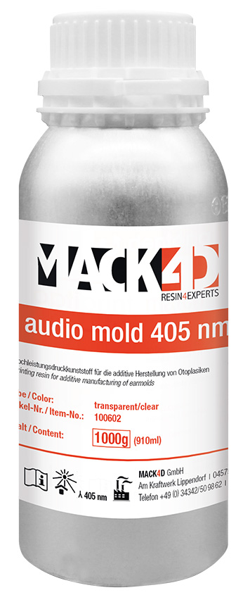 MACK4D - audio mold 405 nm
