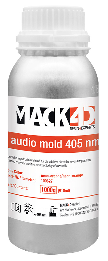 MACK4D - audio mold 405 nm