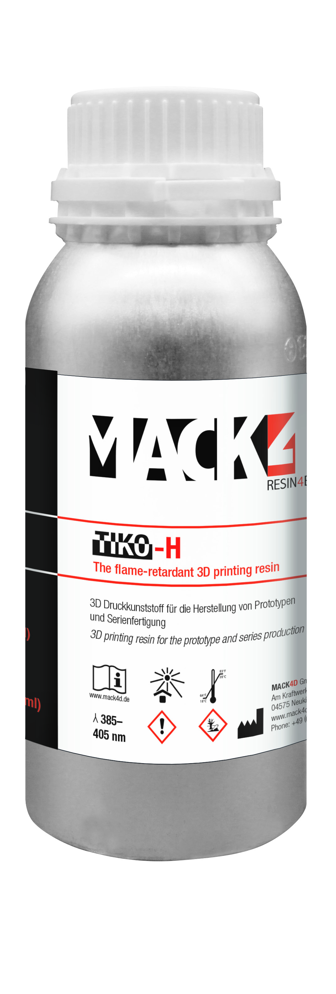 TIKO-H the heat resistant resin for DLP, LCD and SLA 3D Printing