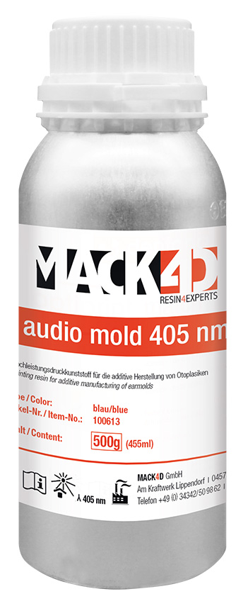 MACK4D - audio mold 405 nm